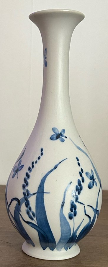 Arabia handmålad vintage vas
