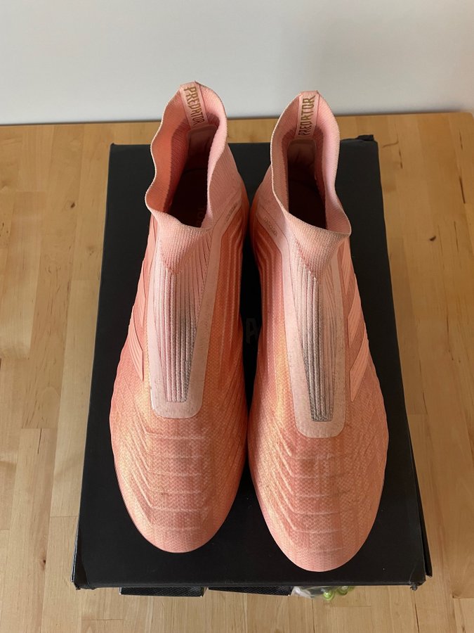 Adidas predator 18+ SG pink strl 44