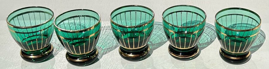 Exklusiv Vintage Karaff med Matchande Glas