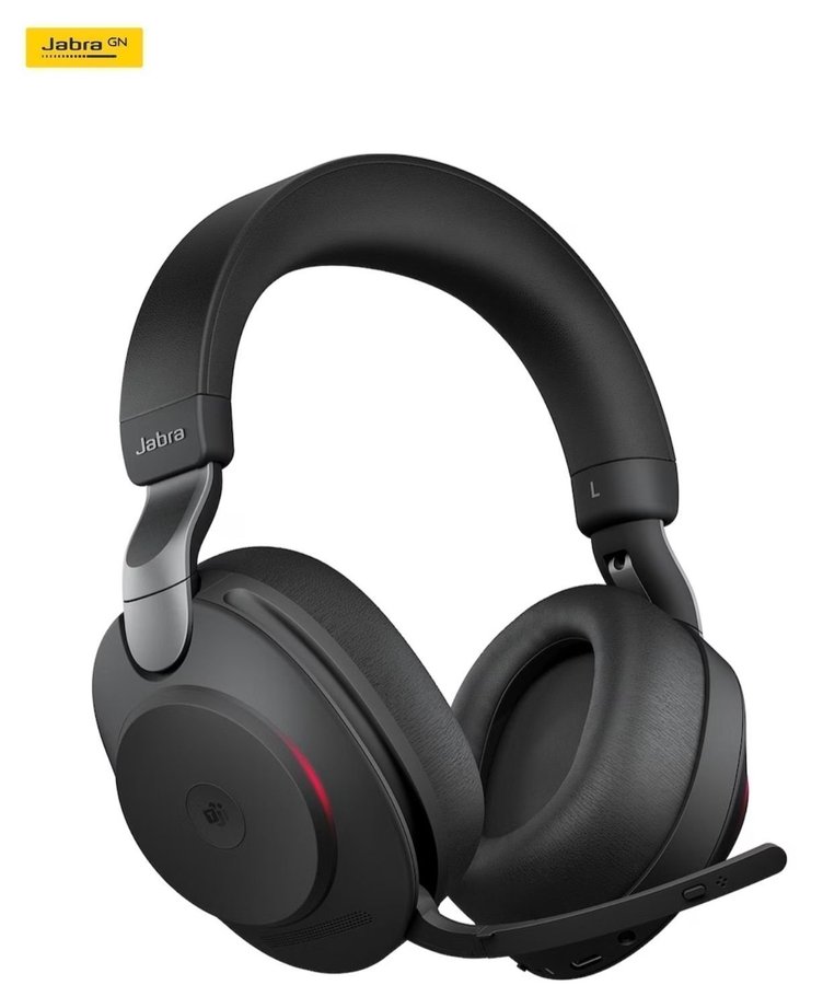 Jabra Evolve2 85 med skrivbordsställ - oöppnat/nytt i låda!