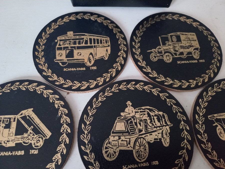 COASTERS SCANIA glasunderlägg i ask