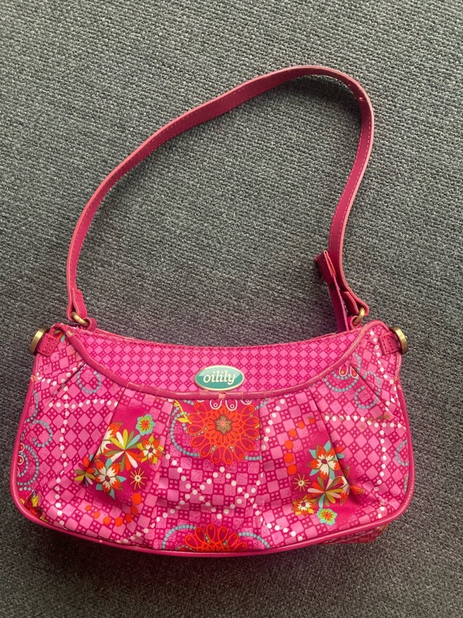 OILILY pink flowery bag