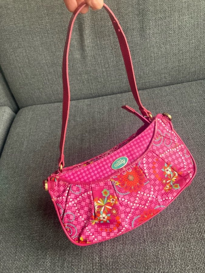 OILILY pink flowery bag