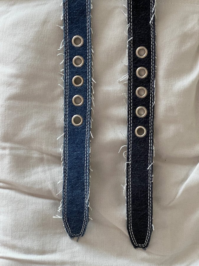 Our Legacy - Denim/leather belts 80cm (as new)