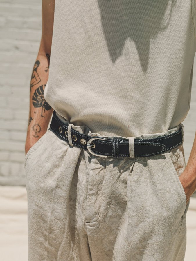 Our Legacy - Denim/leather belts 80cm (as new)