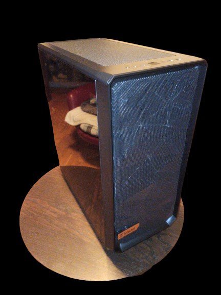 *Begagnat* Fractal Design Meshify 2 Compact Dark TG + 3 be quiet!-fläktar