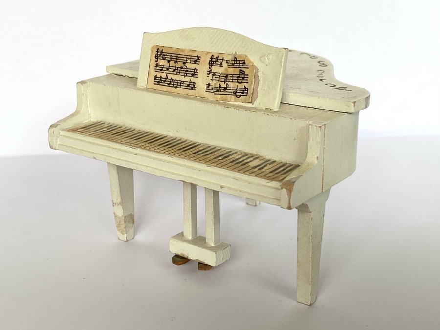 Piano Flygel Möbler Möbel Lundby Instrument Dockhus Dockskåp