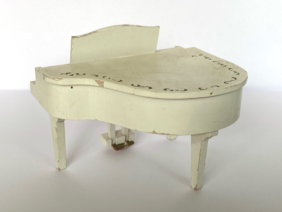 Piano Flygel Möbler Möbel Lundby Instrument Dockhus Dockskåp