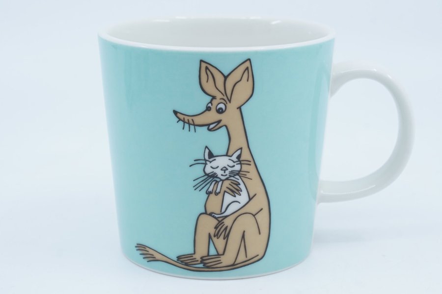 Muminmugg Sniff turkos / Moomin Mug Sniff turquoise