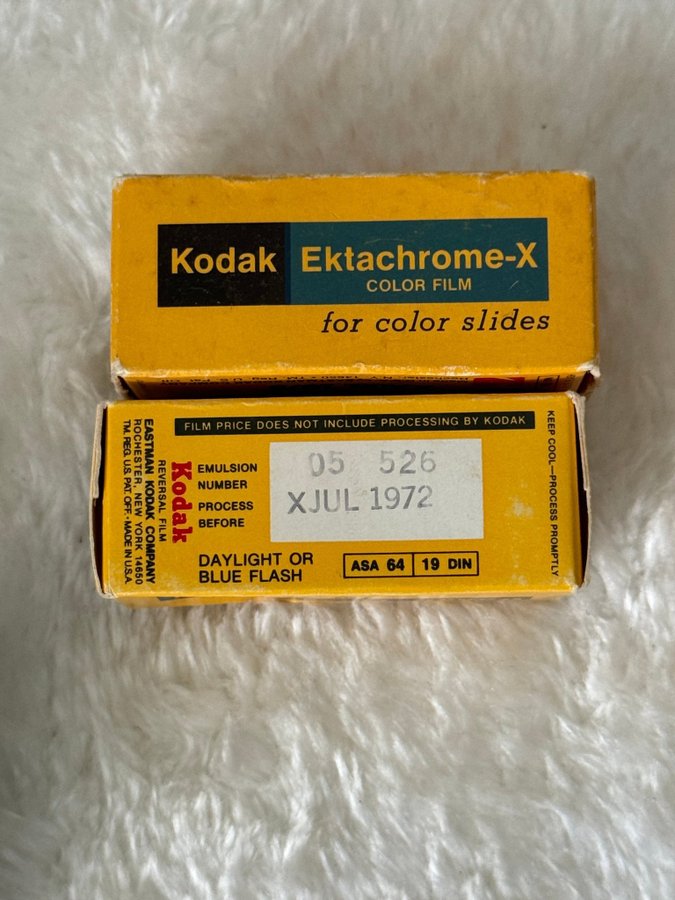 127 Film Kodak Ektachrome-X for Color Slides