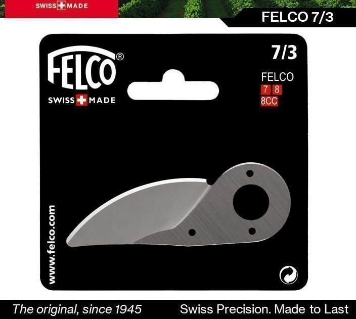 NY! Felco 7/3 reservblad / skär till sekatör Felco 7 Felco 8 Felco 8CC