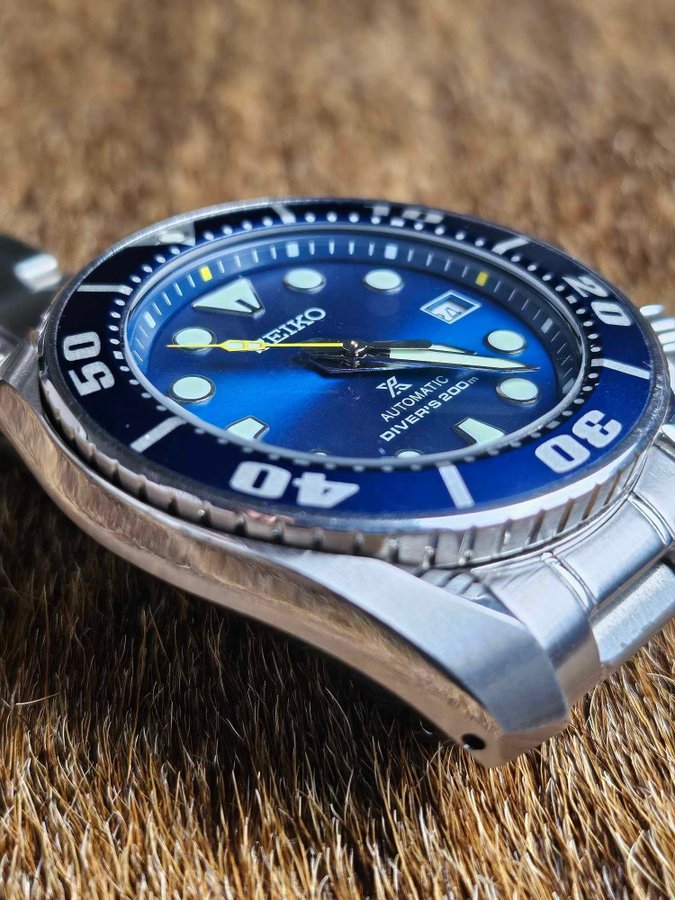 JDM Seiko Prospex Sumo "Blue Coral" SBDC069 - Meget pæn stand