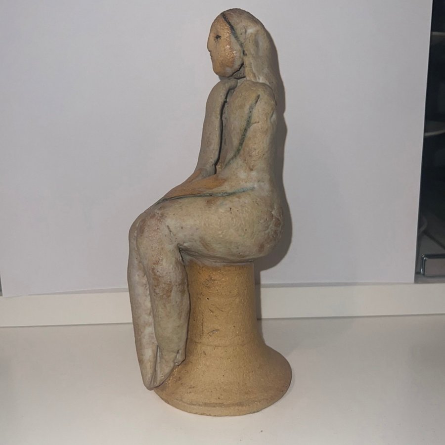Lisa Larson ”Unik" Keramisk Skulptur Gustavsbergs Studio Sverige