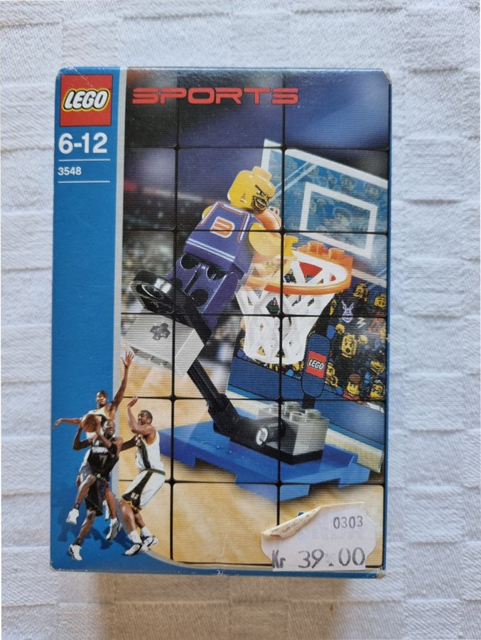 Oöppnat NBA LEGO 3548 Slam Dunk Trainer