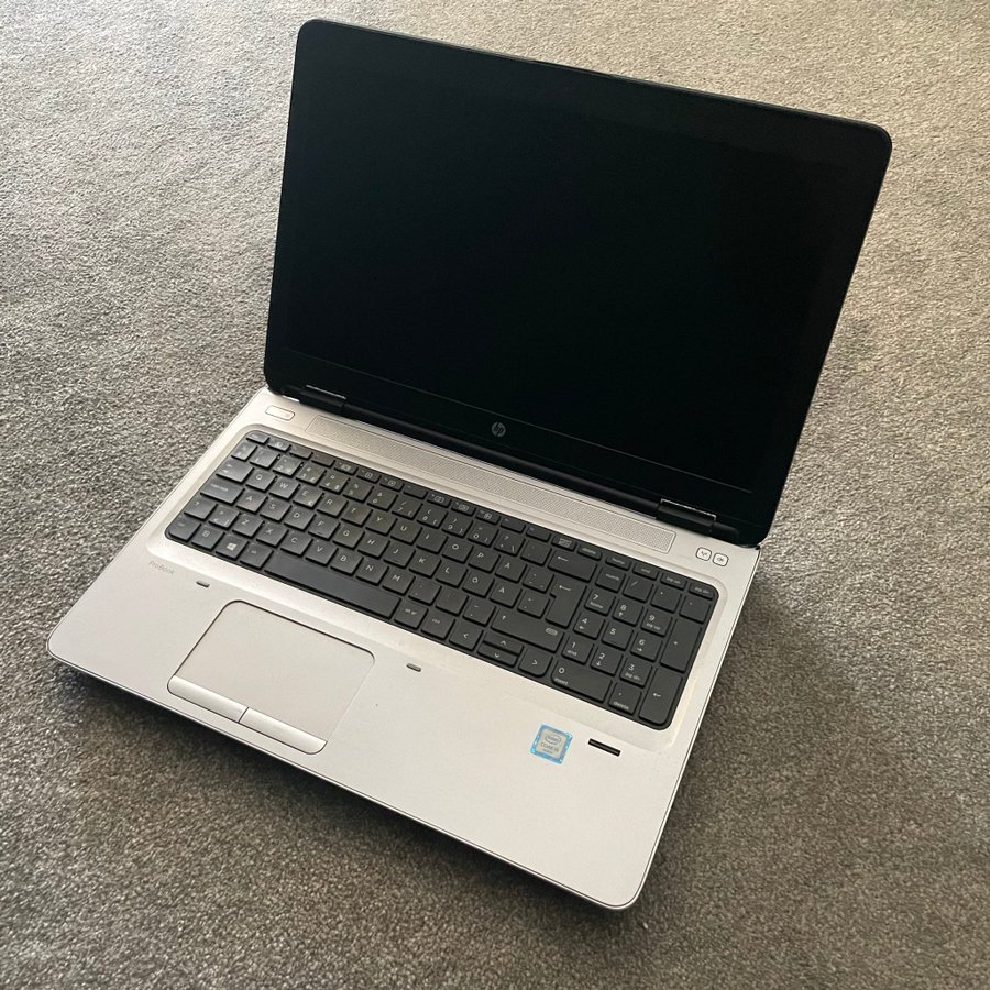 HP ProBook 650 med Windows 11 Pro 256GB SSD 16GB RAM mm