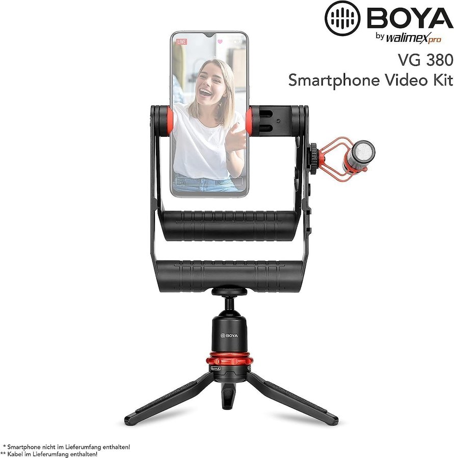 BOYA Walimex pro smartphone videokit VG380 Ny i kartong