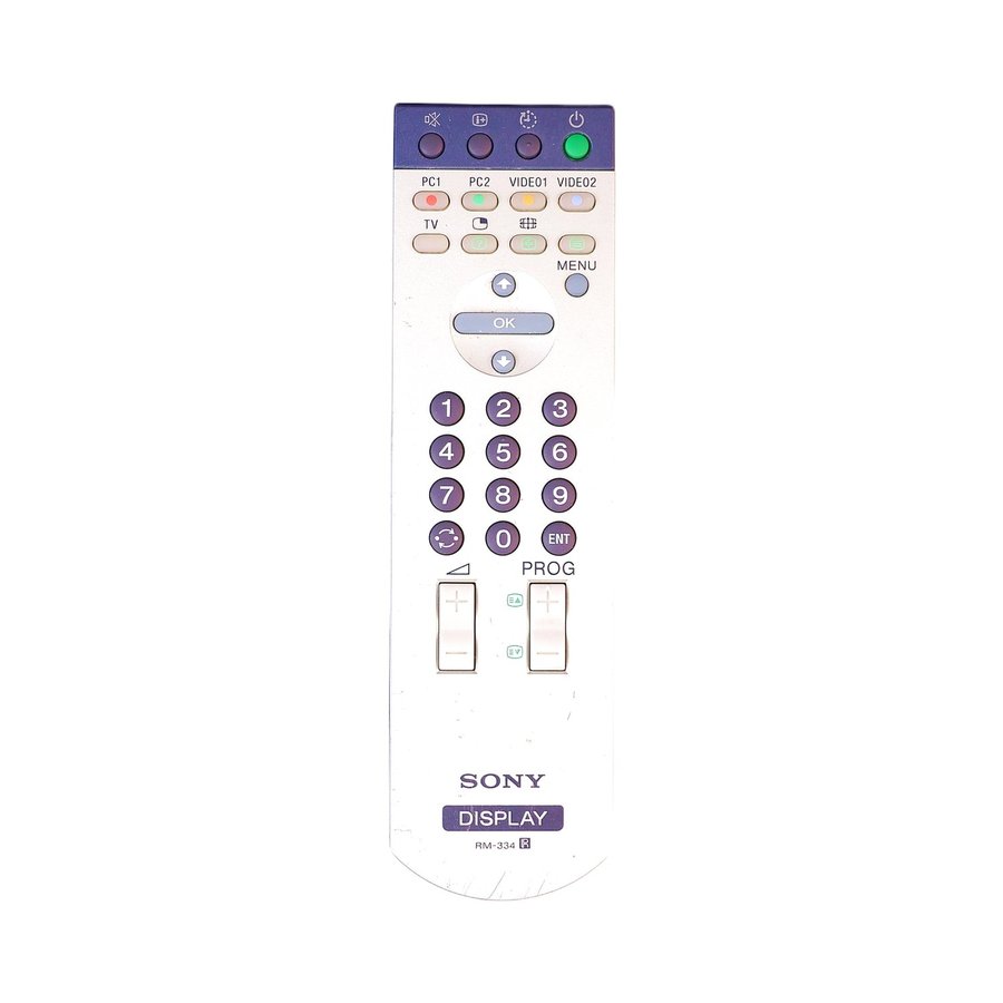 Sony RM-334 Display - REMOTE CONTROL