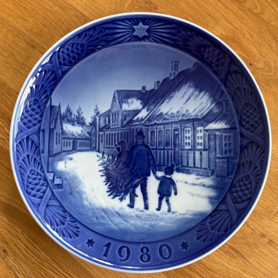 Jultallrik 1980 - Royal Copenhagen