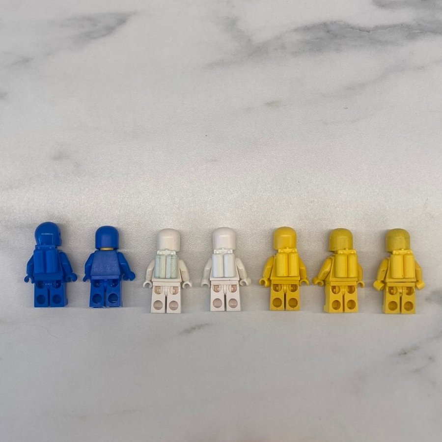 Lego space stor samling minifigurer rymd