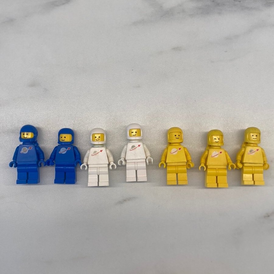 Lego space stor samling minifigurer rymd
