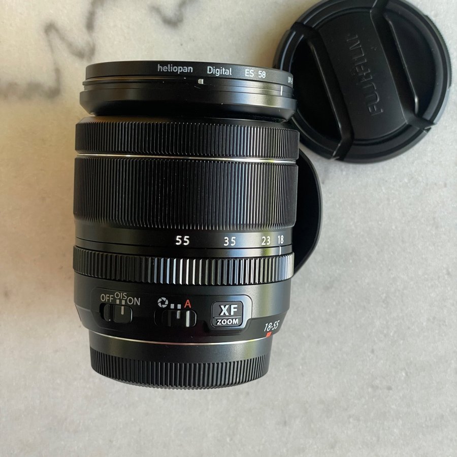 Fujifilm Fujinon XF 18-55mm f/28-4 R LM OIS Aspherical Super EBC+Hood+UV Minty