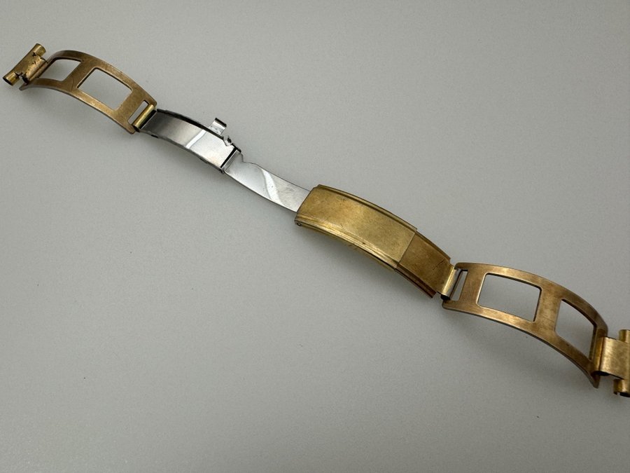 Expandro Bracelet Inovan Rolled Gold Made in Germany Watch Band 173mm