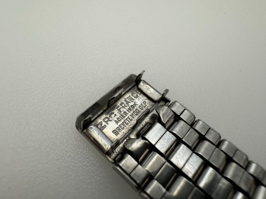 ZRC Bracelet for Watch Brevete Mod Dep France Expandable 18mm