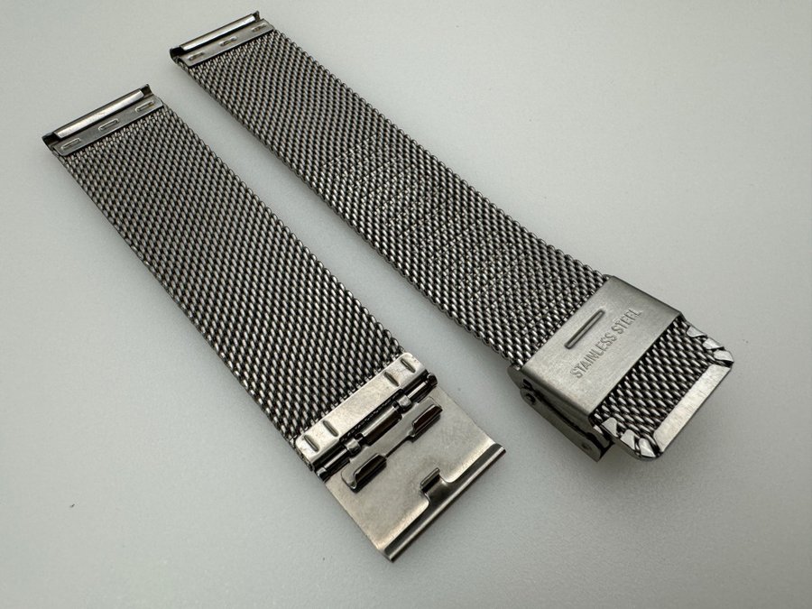 Adjustable Bracelet for the Watch Men Stainless Steel 20mm
