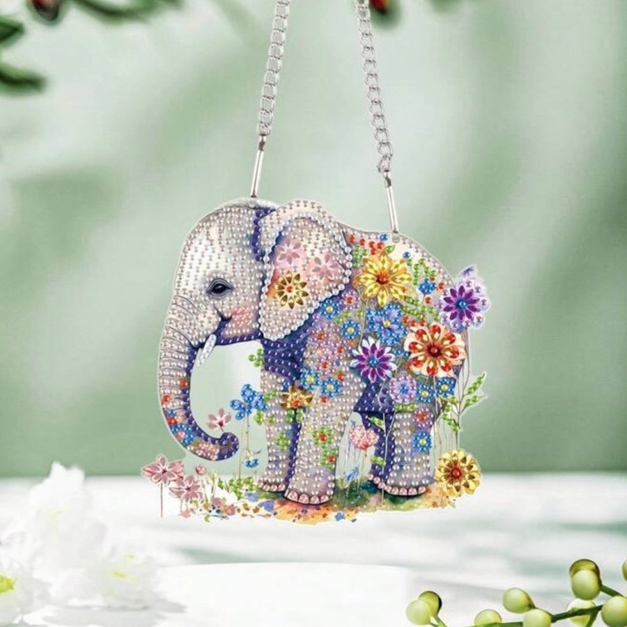 Finaste lilla Elefanten / Pendel / Diamond Painting