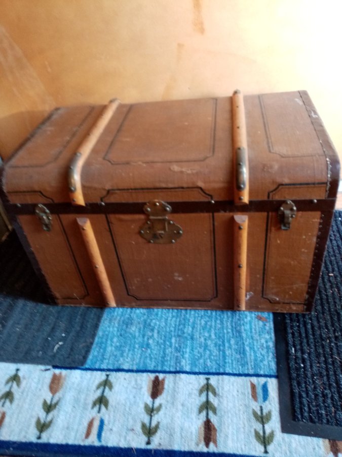 Antik Koffert-Resekoffert 1900 talets början - Vintage