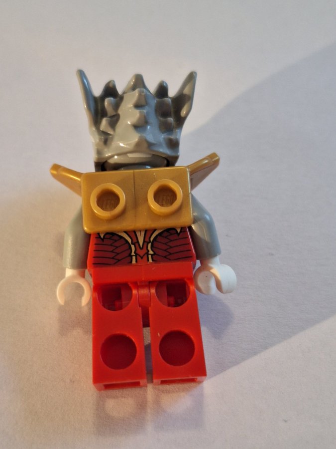 Lego Minifigur LEGENDS OF CHIMA: loc089 Worriz - Fire Chi, Armor