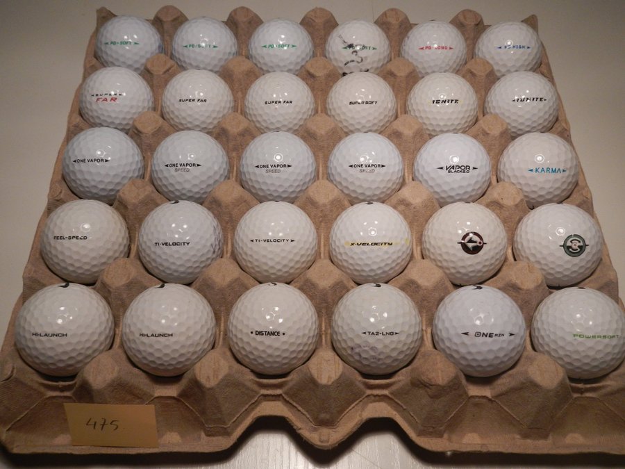 30 golfbollar Nike- olika modeller *Fint skick* '475'