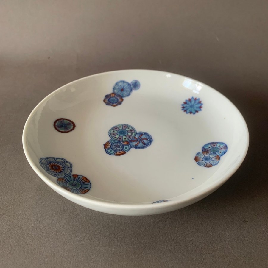 Oriental Porcelain - Hand-Painted plate (Teapot stand) |Kinesiskt Porslin|