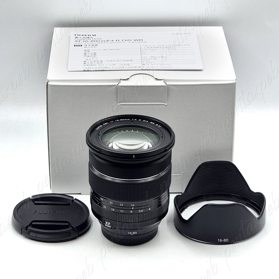 Fujifilm Fujinon XF 16-80mm F4 R OIS WR Objektiv Fuji 16-80