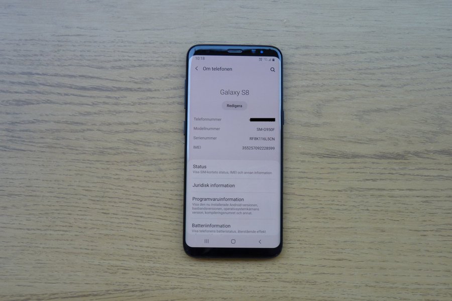 Samsung Galaxy S8 64GB-Olåst