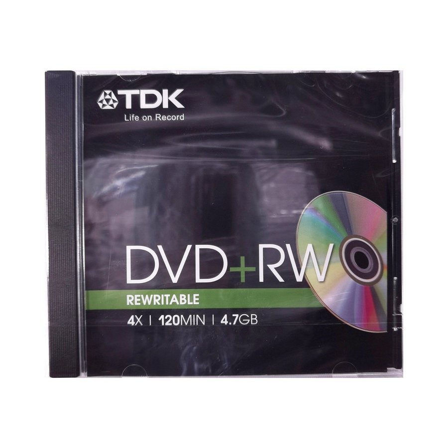 DVD+RW (47GB) TDK NEW!