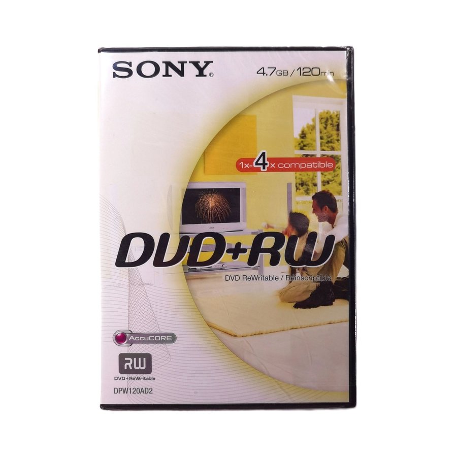 DVD+RW (47GB) Sony NEW!