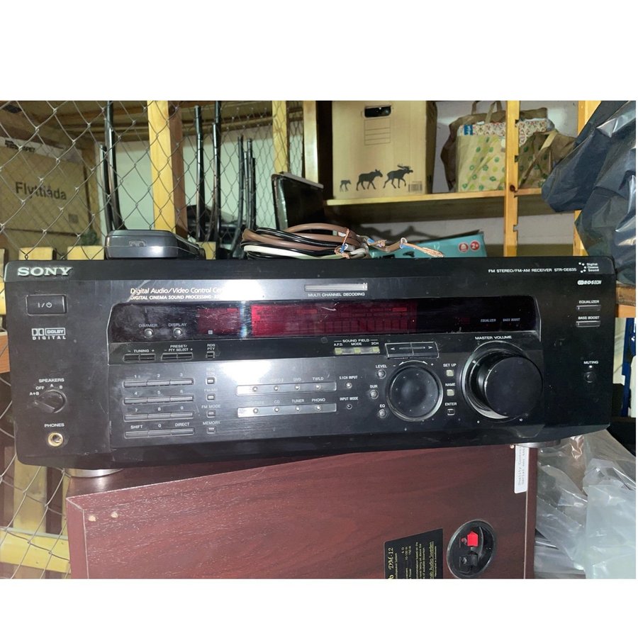 Sony STR-DE635 AM/FM Stereo Surround Receiver