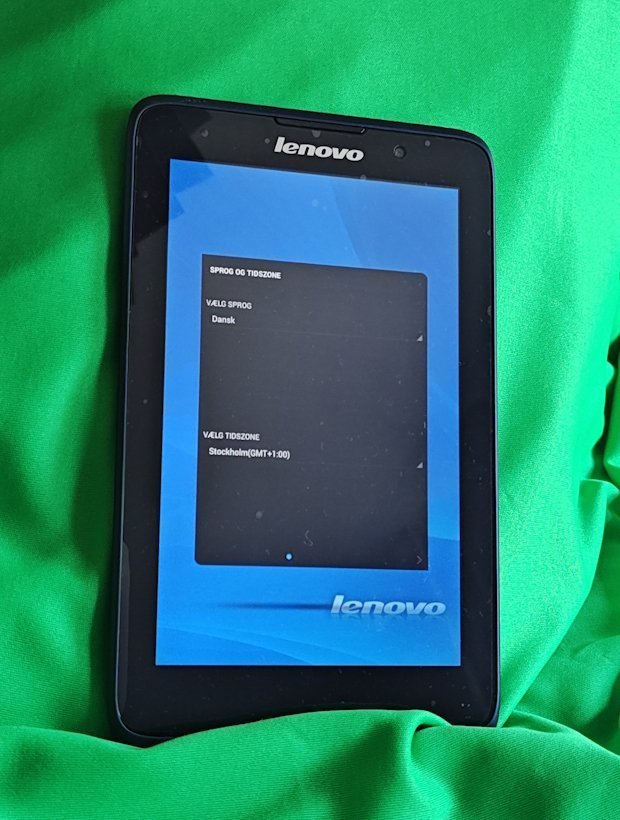 Lenovo Tablet Android med Cover