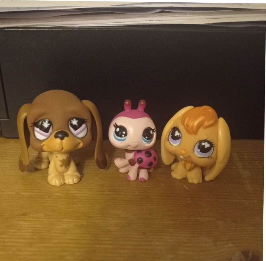 Nya Littlest Pet Shop LPS söta djur leksaker barnleksak