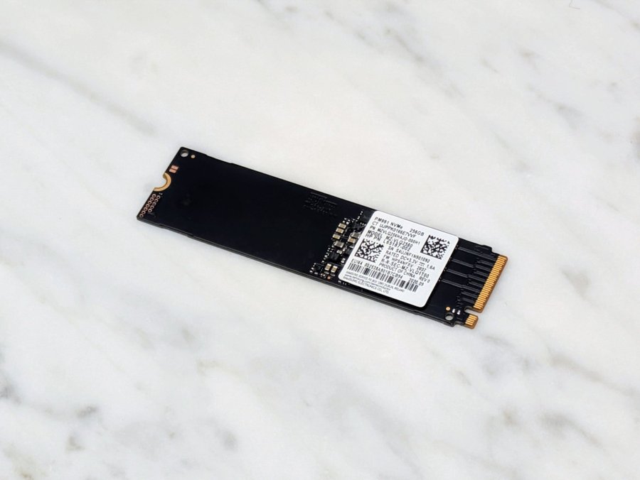 (2 Års Garanti!) • 256GB Samsung M2 NVMe SSD PCI-Express