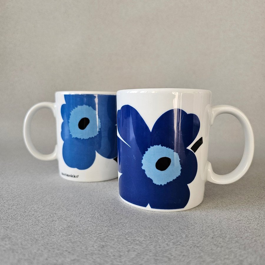 MAIJA ISOLA - Marimekko - Unikko - Oiva mug - Mugg kopp retro flower power