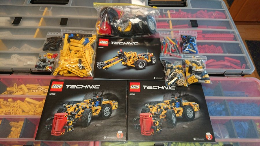 Lego Technic 42049 Mine Loader gebraucht guter Zustand komplett und original