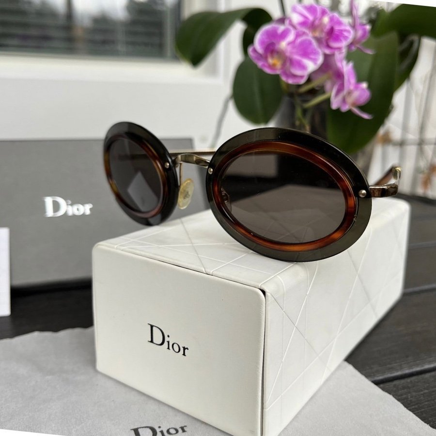 Vintage Christian Dior solglasögon från lyx linje äkta