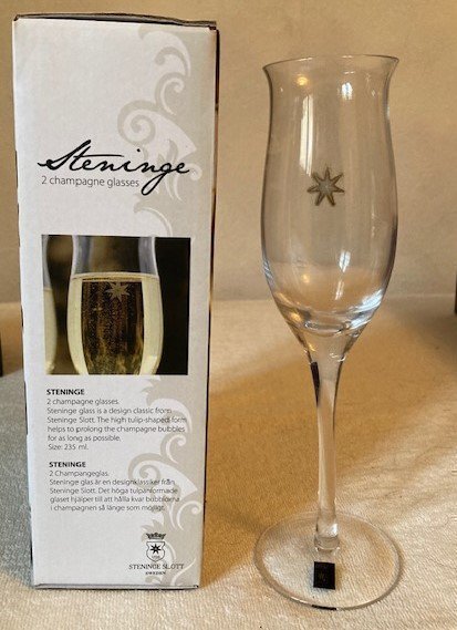 Champagneglas 235 ml från Steninge Slott 2-pack