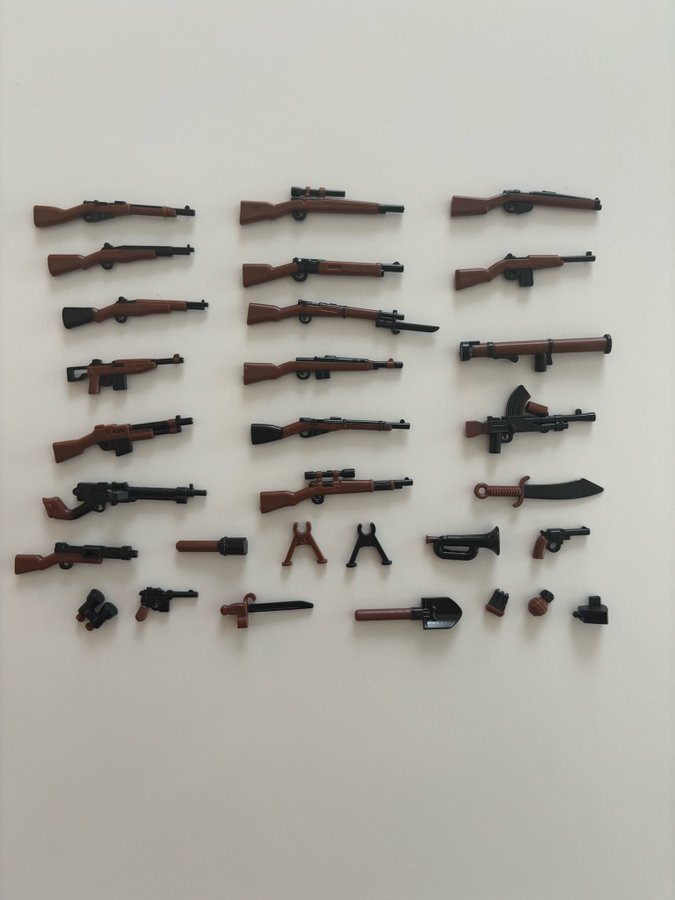 WW2 Vapen till LEGO figurer