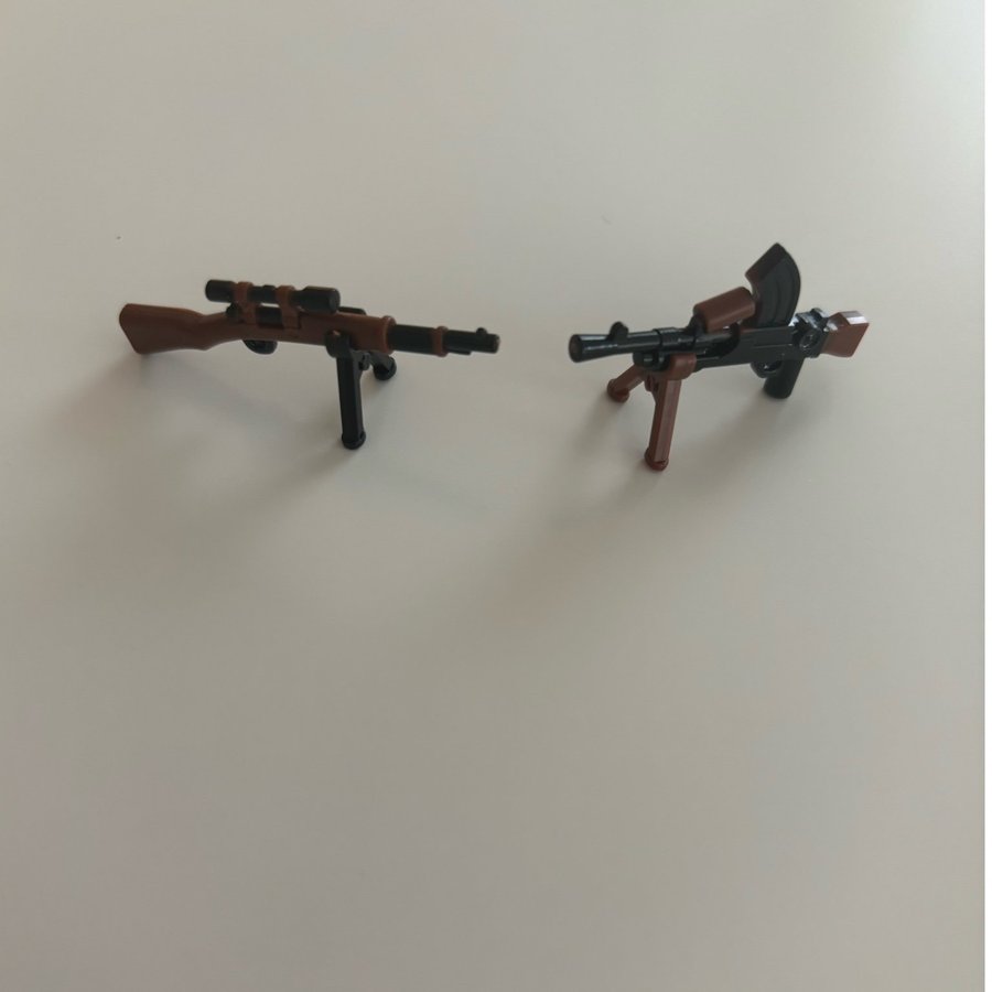 WW2 Vapen till LEGO figurer