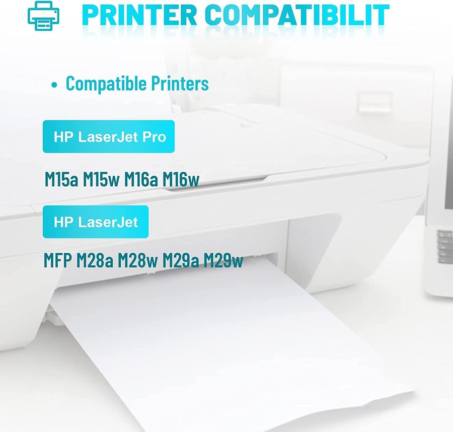 NYTT 2-pack toner kompatibel m HP CF244/44/A Laserjet M28/M15 | Nypris 329kr