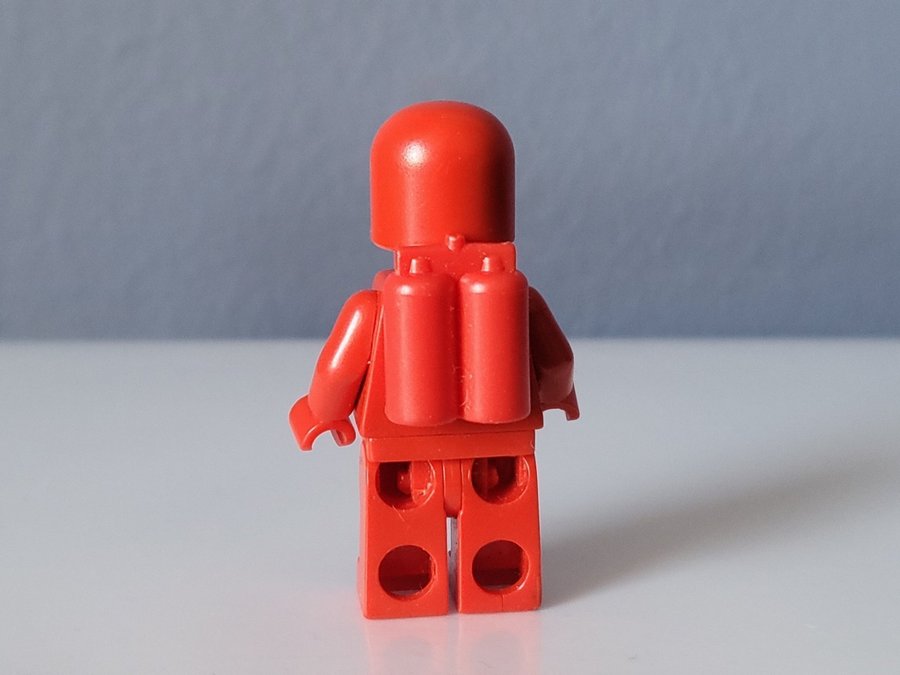 Lego Classic Space Röd Astronaut Rymdgubbe figur minifigur Äkta Vintage Retro