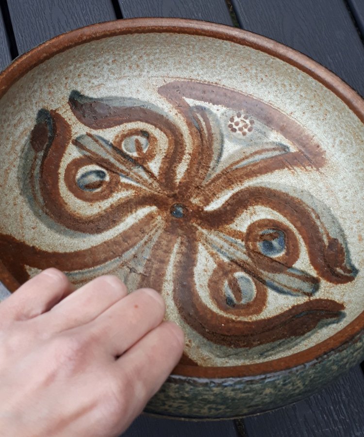 1970s Søholm Noomi Backhausen ERIKA Like-New 28cm 25kg Large Bowl Skål Skålar